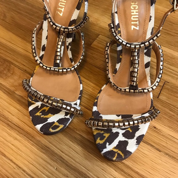 Schutz High Heel Sandals - Picture 2 of 8